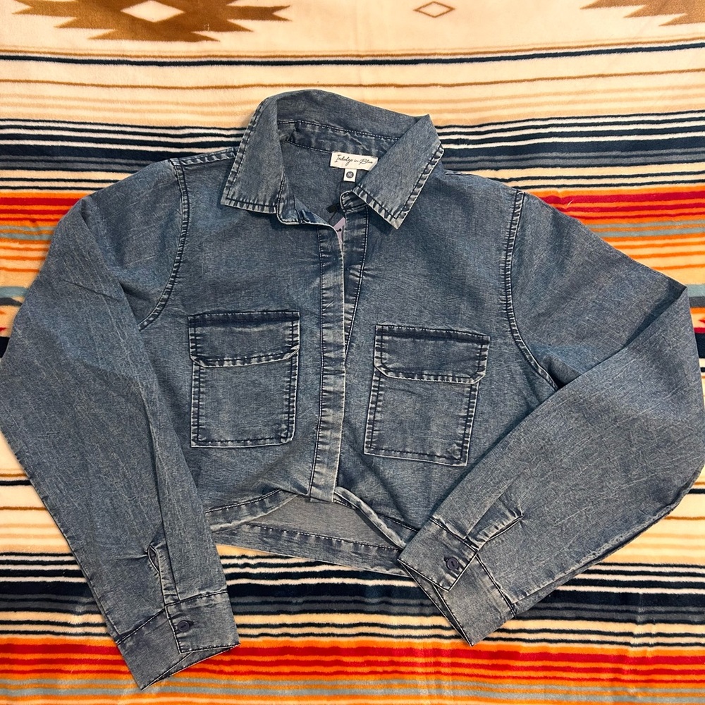 Jean style blouse